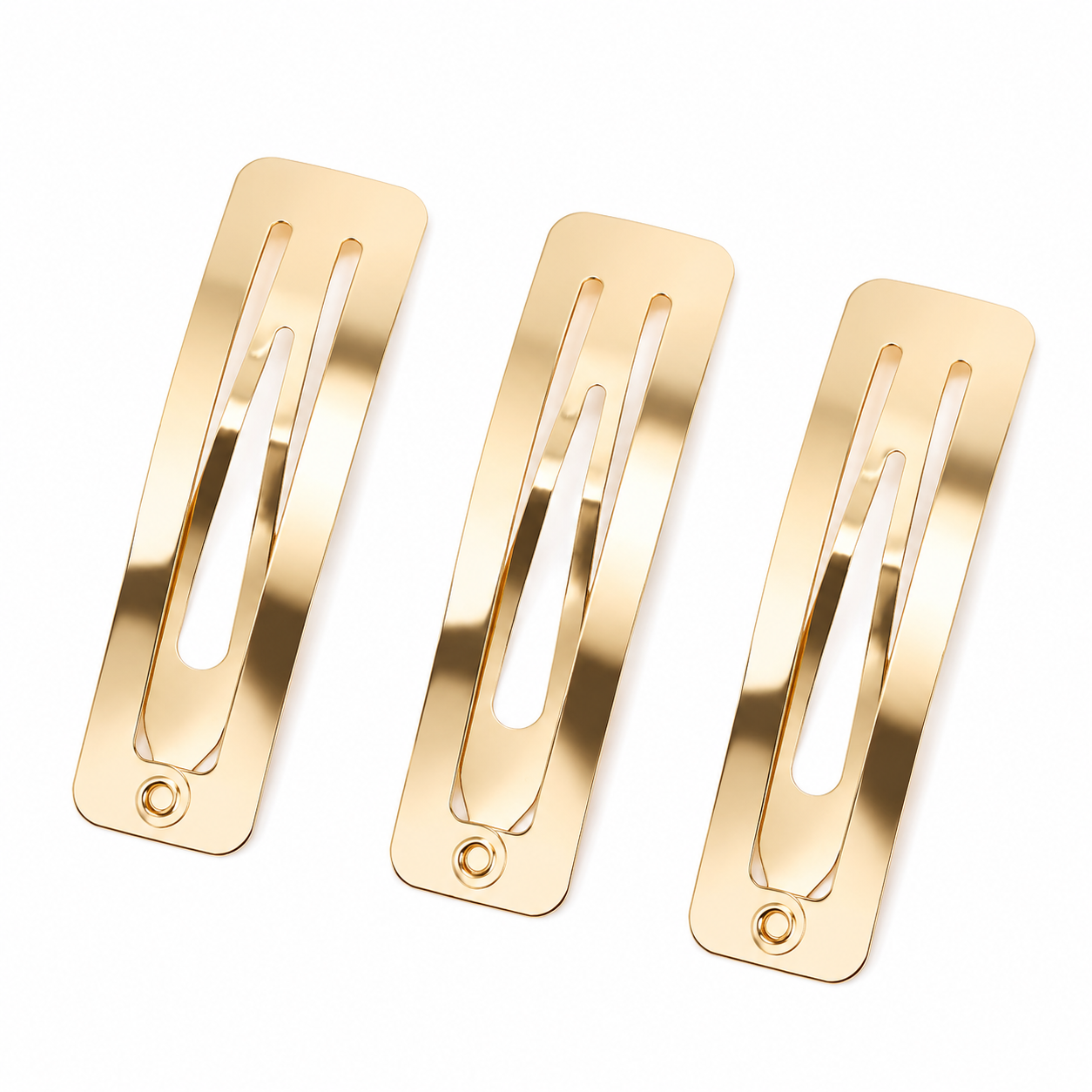 Hair Clips – Stylish Snap Clips for Women & Girls 100 Pcs