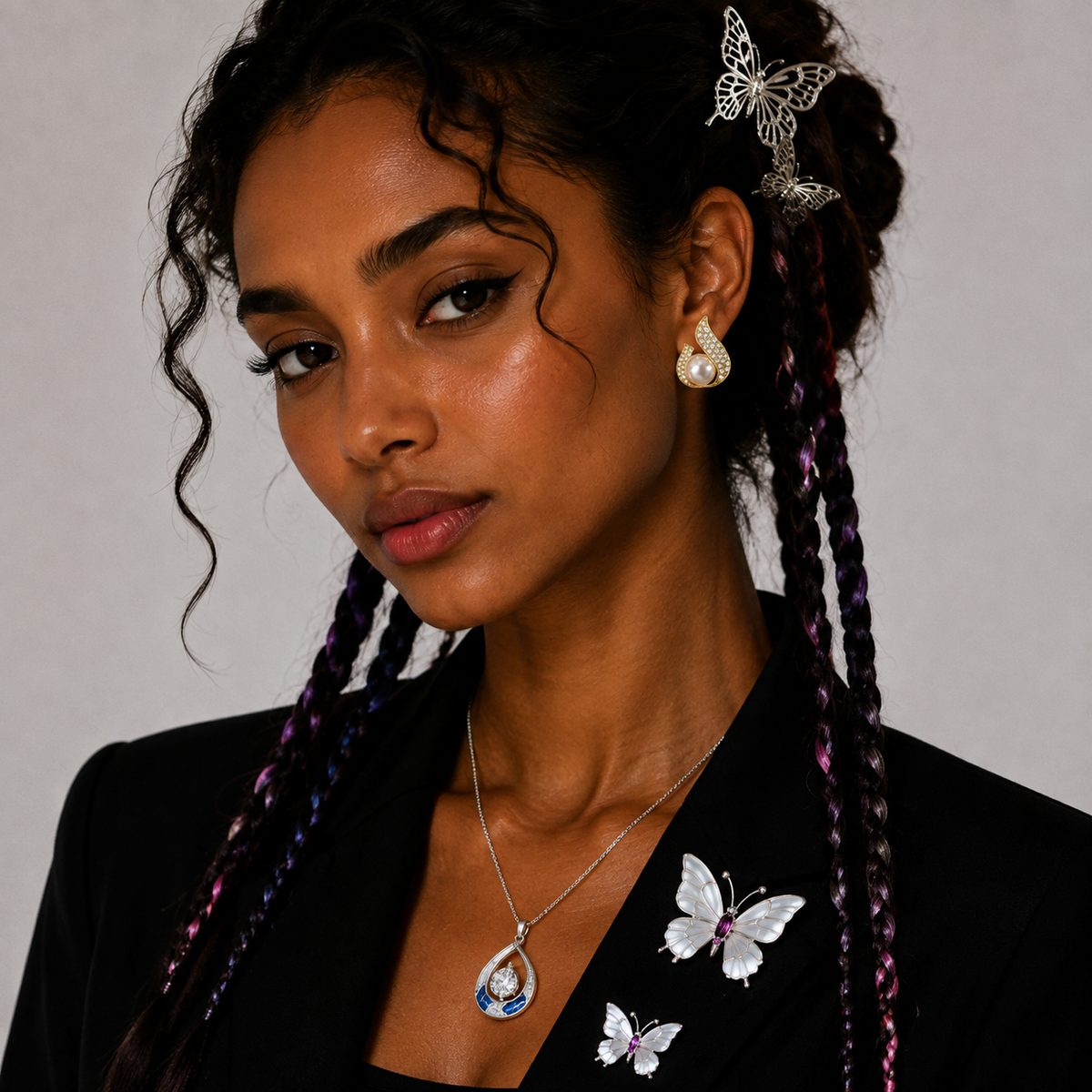 Luxe Heart Jewelry Set – Delicate Gold-Plated Accessories for Women