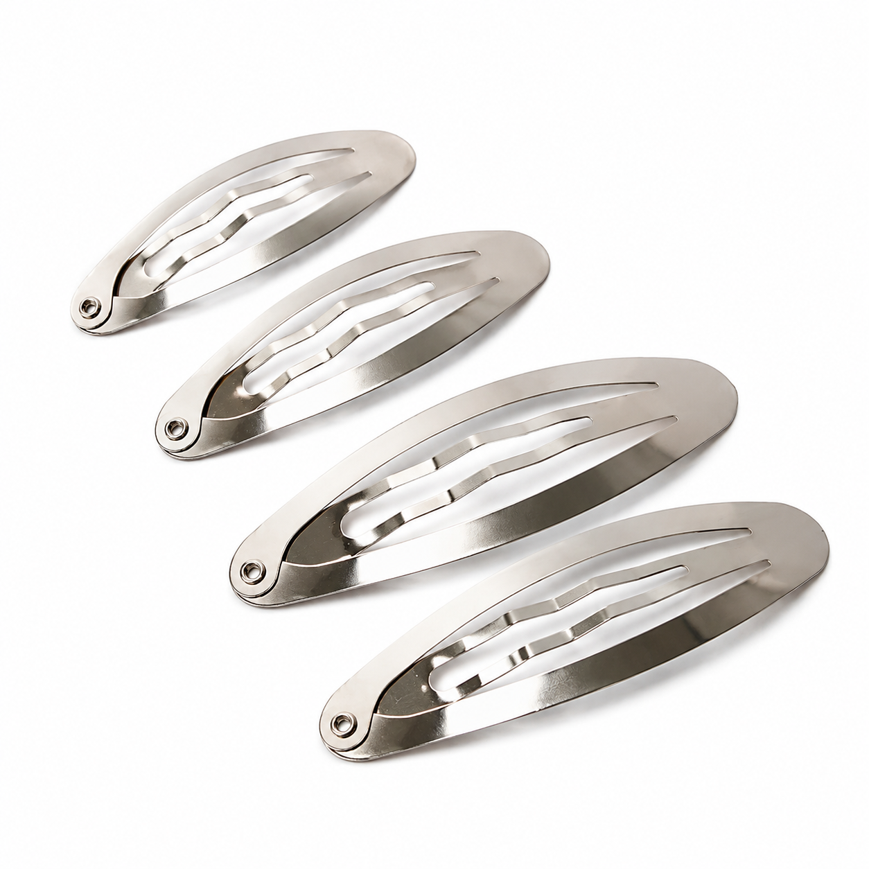 Hair Clips – Stylish Snap Clips for Women & Girls 100 Pcs