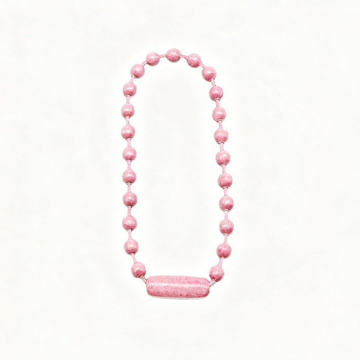 Colorful Pearl Necklace for Women – Handmade Candy Bead Necklace, Cute Jewelry Gift for Her