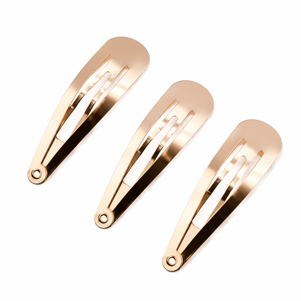Hair Clips – Stylish Snap Clips for Women & Girls 100 Pcs