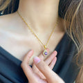 Teardrop Crystal Pendant Necklace – Elegant Sparkle Statement Jewelry