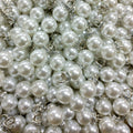 DIY Faux Pearl Charms for Jewelry Making – Pearl Drop Pendants for Earrings, Bracelets, Necklaces & Crafts