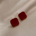 Elegant Heart Charm Jewelry Set – Gold-Plated Korean-Inspired Accessories