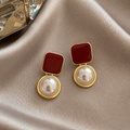 Delicate Heart Pendant Jewelry Set – Gold-Plated Korean-Inspired Accessories