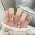 Elegant Wearable False Nails – Glossy Nail Tips for Stylish Looks