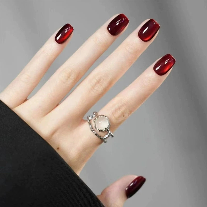 Reusable Press-On Nails – Premium False Nail Tips for Daily and Party Wear (20 PCS)