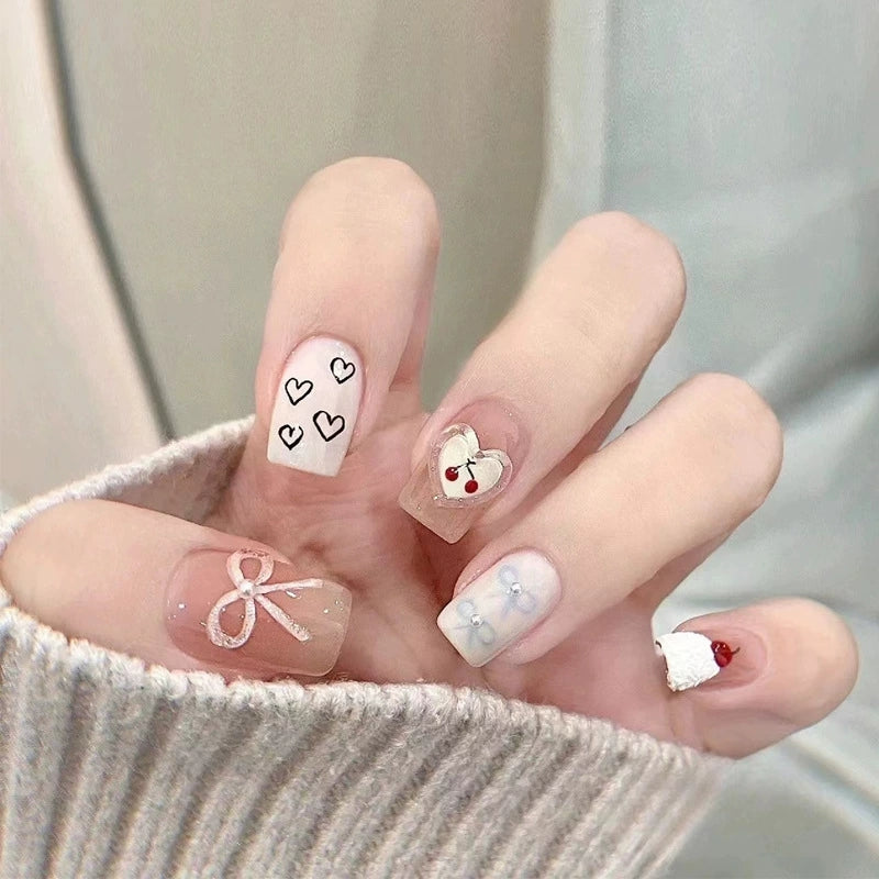 Luxury Press-On Nails Collection – Reusable Nail Art Tips with Stylish Designs
