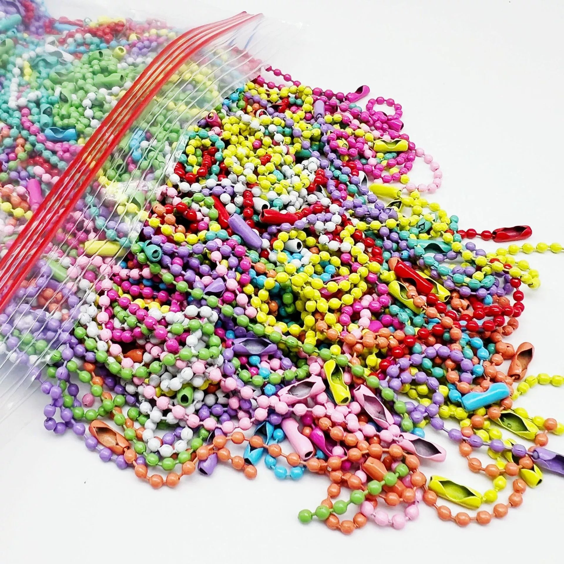 Colorful Pearl Necklace for Women – Handmade Candy Bead Necklace, Cute Jewelry Gift for Her