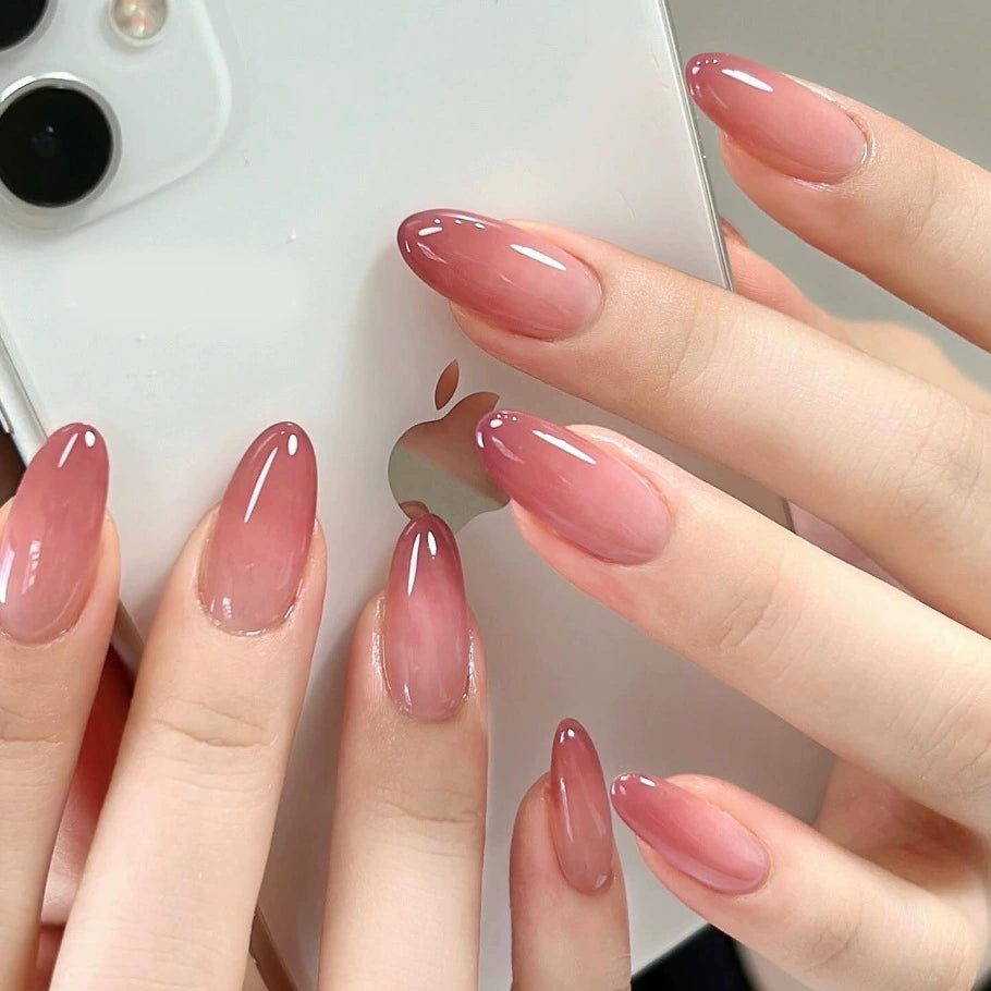 Press-On Nails for Women – Stylish Wearable Nail Art Tips with Gloss Finish (20 PCS)