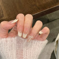 Fashion Press-On False Nails – Glossy Reusable Nail Tips Collection