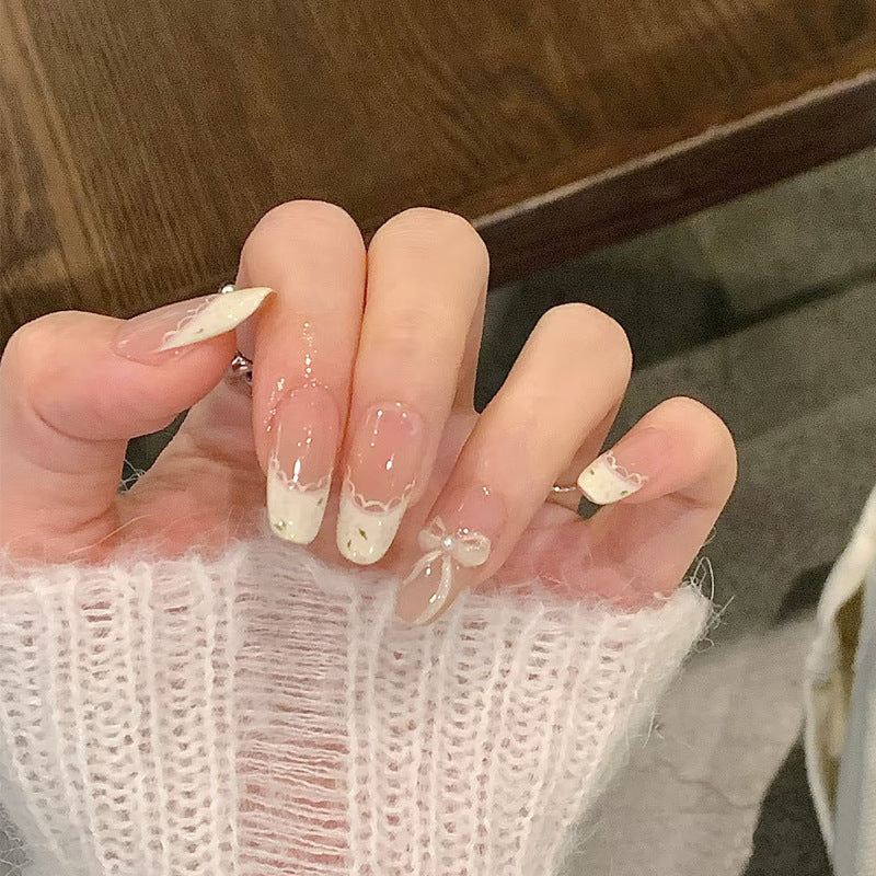 Fashion Press-On False Nails – Glossy Reusable Nail Tips Collection